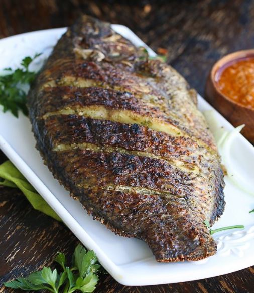 grill tilapia fish